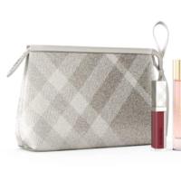 ราคา กระเป๋าเครื่องสำอาง Burberry festive pouch 2017 (907302550)