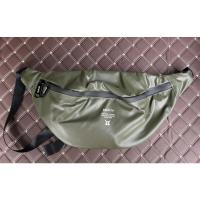 ราคา กระเป๋าคาดอก Anello สีเขียว (แท้) ซิปกันน้ำ สภาพ 99.99% (17162012806)