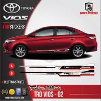 ราคา ชุดสติ๊กเกอร์ตัวถังรถยนต์ TRD Sportivo TRD VIOS - 02 (56804588580)