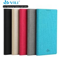 ราคา Vili ปลอกหนัง PU หรูหรา for Samsung Galaxy S20 Ultra Magnetic Flip Cover Galaxy S20 Plus S20 + แฟชั่น Simple Case Card Holder (41203659923)