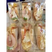 ราคา Hiso กล่องแซนวิช เรียบใส DD-51 (100 ชิ้น) กล่องใสPET ไม่ล็อค (26742495771)