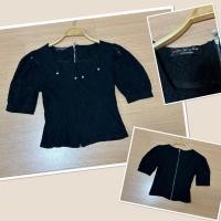 ราคา ส่งต่อ เสื้อลูกไม้ Jew berry shop สีดำ (22162914933)