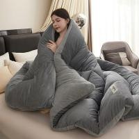 ราคา ผ้าห่มแปลกๆ ผ้าห่มเย็น ผ้าห่มนาโน ผ้าห่มนวม Cross-Border ขายร้อนขนแกะแกะผ้านวมหนาฤดูหนาวขนแกะนมผ้านวมฤดูหนาวหอพักนักเรียนเดี่ยว (54905686595)