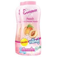 ราคา Eversense เอสเวอร์เซ้นท์ แป้งหอมเย็นกลิ่นพีช 280กรัม(แพ็คคู่) (24977058625)