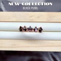 ราคา แหวนแถวเปลือกหอยมุกดำเจียรูปดาว (29219978306)