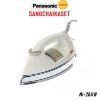 ราคา (กรุงเทพฯส่งด่วนภายใน 24 ชม.)PANASONIC เตารีดแห้ง ( 4.5 ปอนด์ กำลังไฟ 1,000 วัตต์ ) รุ่น NI-26AW (27767591172)
