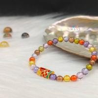 ราคา “พราว” สร้อยข้อมือ หินมณีใต้น้ำ หรือ เพชรพญานาค ❤️ ขนาดหิน 6 มิล + ชาร์มปลาคาร์ป เสริมความมั่งคั่งและความโชคดี (27588418901)