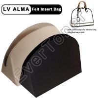 ราคา HA2 EverToner Felt Bag Organizer ใส่ถุงแป้งแต่งหน้ากระเป๋าถือเหมาะสําหรับ LV Alma BB PM ใส่กระเป๋ากระเป๋าเดินทางแบบพกพาเครื่องสําอางฐาน Shaper (57805518595)