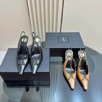 ราคา SAINT Laurent Spring-Summer Series ใหม่ล่าสุด รองเท้าส้นติ๊บปลายแหลม (47104453114)