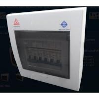 ราคา AAA ตู้ควบคุมไฟฟ้า-ตู้โหลด 4 ช่อง 50 A แอมป์ มอก.พร้อมลูกเซอร์กิตและเมนเบรคเกอร์มาในตู้ 1ตู้ (1903620026)