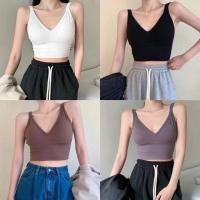 ราคา CB-9054 ครอปแขนกุด บราสายเดี่ยว เสื้อเอวลอย เสื้อครอป เสื้อครอปเอวลอย ส่งไวจากไทย (16802338706)