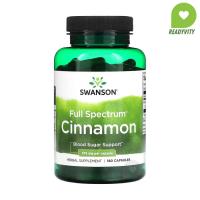 ราคา Swanson, Full Spectrum Cinnamon, 375 mg, 180 Capsules (24818676741)