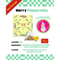 ราคา ชา Or Tea? Organic Meaow Meaow Premium Set Lover -Merry Peppermint - (ชาเขียวเปปเปอร์มินท์) 1 Set /10 ซอง (7139255485)