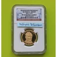 ราคา เหรียญเกรด NGC PF69 Ultra Cameo - Ulysses S. Grant Dollar ปี 2011-S (26651120688)