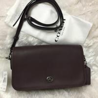 ราคา พร้อมส่ง รุ่นใหม่ล่าสุด สะพายข้าง Coach Crossbody Bag 57325 สี Oxbrood มีถุงผ้า มีใบเดียว (508227937)