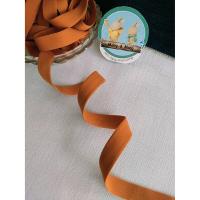 ราคา ริบบิ้นกำมะหยี่ด้าน เนื้อนิ่ม สีส้ม Marigold ขนาด 1.2 ซม. ราคา 1 หลา 15 บาท ริบบิ้นผ้า (4256634850)
