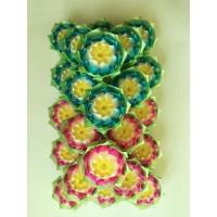 ราคา เหรียญโปรยทานดอกบัวสวรรค์คละสี (ตัวเปล่า) 50 ชิ้น (17496320568)
