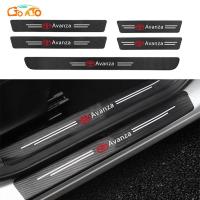 ราคา GTIOATO สำหรับ Toyota Avanza คาร์บอนไฟเบอร์ กันรอยประตูรถยนต์ แผ่นกันรอยประตูรถยน สติกเกอร์ท้ายรถ กันรอยท้ายรถ สติ๊กเกอร์ติดรถ (20574658813)