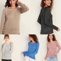 ราคา Old Navy Plush Rub - เสื้อไหมพรมเสื้อยืดแขนยาว (3019327548)