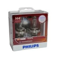 ราคา Philips หลอดไฟหน้า รถยนต์ H4 รุ่น X-treme Vision Upgrade ความสว่าง +100% #142 (436195309)