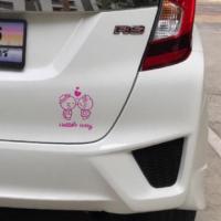 ราคา สติ๊กเกอร์ติดรถคิตตี้ สติ๊กเกอร์คิตตี้ hello kitty (1877066917)