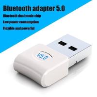 ราคา USB Bluetooth Adapter receiver V5.0 For PS4 Computer PC Mouse Wireless Mini USB Bluetooth Dongle 5.0 for Speaker Music R (18987590112)