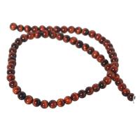 ราคา ลูกปัดแท้หินพลอยตาเสือ (Tiger Eye) เม็ดกลม (Round) 6 mm - (LZ-0072 สีแดง) (5754875952)