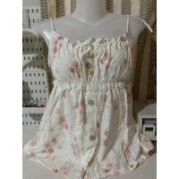 ราคา เสื้อสายเดี่ยวรีเมคลายดอกแต่งลูกไม้ใต้อก น่ารักมาก งานญี่ปุ่น (52354439305)