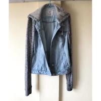 ราคา เสื้อยีนส์ แขนยาว มีฮู้ด guess (7454115625)