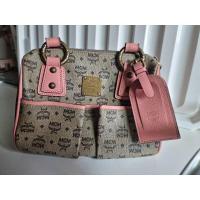 ราคา เทเพิ่มมมม MCM bag งานเกาหลี สีชมพู มือสอง แท้100% (11961688083)
