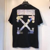 ราคา ECUPPER OFF WHITE C/O VIRGIL ABLOH Oil Painting Arrow T-Shirt tee (25688069870)
