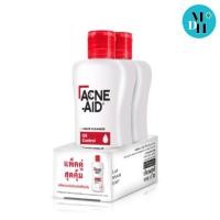 ราคา Acne Aid Liquid Cleanser AcneAidแอคเน่เอด สีแดง สบู่เหลวล้างหน้า ขนาด100 ml จำนวน 2 ขวด แพคคู่ 17060 (1338027793)