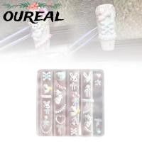 ราคา OUREAL แม่พิมพ์ซิลิโคนเล็บ, ดอกไม้ Motif การ์ตูนเล็บแม่พิมพ์, ลูกไม้น่ารัก Bowknot Bunny นํากลับมาใช้ใหม่เล็บ Artistry Mold Home Nail Design (45654641436)