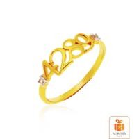 ราคา AURORA แหวนตัวเลขมงคล ทองคำแท้ 75% พร้อมใบรับประกัน * ของแท้* (3114967867)