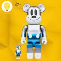 ราคา gachabox Bearbrick fragmentdesign Mickey Mouse Blue ver. 100% + 400% ของแท้ พร้อมส่ง (20291578029)