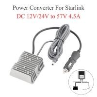 ราคา สําหรับ Starlink Gen3 12/24V ถึง 57V 4.5A DC power converter car charger to DC ปลั๊กชาย + สาย DC ชายกับหญิง 5/10/15/20 m (41357163160)