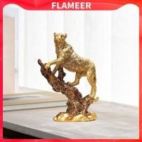 ราคา [คนพ่นไฟ] รูปปั้นเสือดาวสําหรับงานศิลปะตกแต่งบ้านหุ่นเรซิ่นสําหรับห้องนอนโต๊ะทํางานสํานักงาน (44954146539)