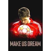 ราคา Steven Gerrard สตีเวน เจอร์ราร์ด Liverpool ลิเวอร์พูล The Kop YNWA โปสเตอร์ Poster รูปภาพ ฟุตบอล Football ภาพติดผนัง (6160858640)