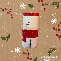 ราคา แก้วสตาร์บัค Snowman with Sleeve Tumbler ขนาด 12 ออนซ์ (14508927733)