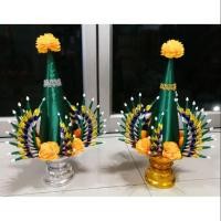 ราคา บายศรีปากชาม​ ขนาดเท่าของสด​ ผ้า+ริบบิ้น​ พานแท้​ไม่ลอก​ ​ไม่ดำ​  คงทน​ สวยนาน​ ไม่ต้องเปลี่ยนบ่อย​ 2ปี​ 3ปี​อาจถึง10ปี​ (1689169328)