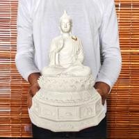 ราคา NMT8 พระพุทธรูปปางประทานพร ฐาน12ราศี หน้าตัก5นิ้ว งานเรซิ่นผสมผงหินขาวงดงามพรีเมี่ยมสมัยใหม่ (20982600406)