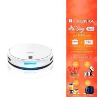 ราคา เครื่องดูดฝุ่น KONKA หุ่นยนต์ดูดฝุ่น หุ่นยนต์กวาดพื้น ถูพื้น Robot Vacuum Cleaner แบต เครื่องดูดฝุ่น โรบอท เครื่องดูดฝุ่ (12258800280)