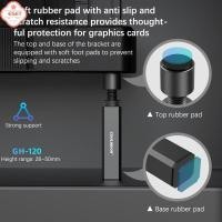 ราคา ที่ใส่การ์ดจอ50-120มม. ที่ใส่การ์ดจอที่เสียบการ์ดแสดงผลตัวยึดแนวตั้งอะลูมิเนียมอัลลอยด์ตัวยึดการ์ด GPU (53305381468)