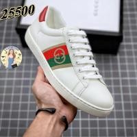 ราคา มีใบเสร็จรับเงิน ใหม่เอี่ยม ของแท้ GUCCI สีขาว ACE ผู้ชาย รองเท้าผ้าใบ รับประกันสองปี (49003881219)