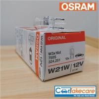 ราคา หลอดไฟเลี้ยว/ ไฟถอย OSRAM ออสแรม T20 1ไส้ (หลอดเสียบ) 12V 21W รถยนต์ มอเตอร์ไซค์ (27306081220)
