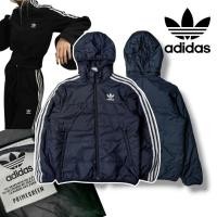 ราคา เสื้อแจ็คเก็ตบุนวมมีฮู้ดอาดิดาส ออริจินอลส์ (Adidas Originals Hooded Padded Jacket) อก39 (56651689597)