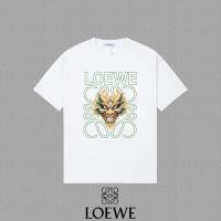 ราคา Loewe/Loewe 2026 Early Spring เสื้อยืดแขนสั้นสไตล์ใหม่ชายหญิงคู่สไตล์ฤดูร้อนสไตล์ญี่ปุ่น All-Match Light Luxury Top ZZ5E (52054972331)