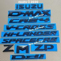 ราคา โลโก้ สีดำ ISUZU D-MAX Ddi ZP Z M CAB4 SPACECAB V-CROSS HI-LANDER SPACECAB ติดรถ ISUZU D-MAX ปี 2020 ราคาต่อชิ้น (26918288925)