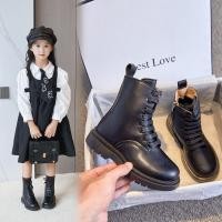 ราคา รองเท้าบูทเด็ก รองเท้าเด็กพร้อมส่ง สีดำ size 31 (44804433893)