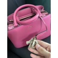 ราคา dkny แท้%สีชมพู หนังวัวแท้หนังดีมาก น่ารัก (22875406270)